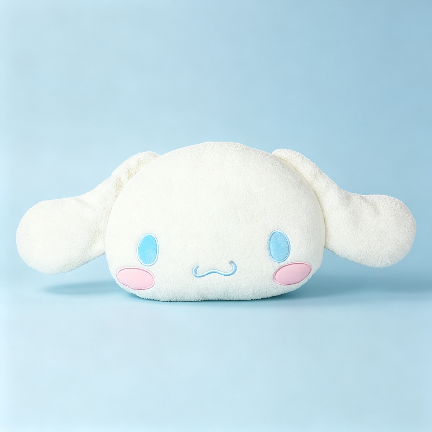 Soft Plush Character Face Throw Pillow