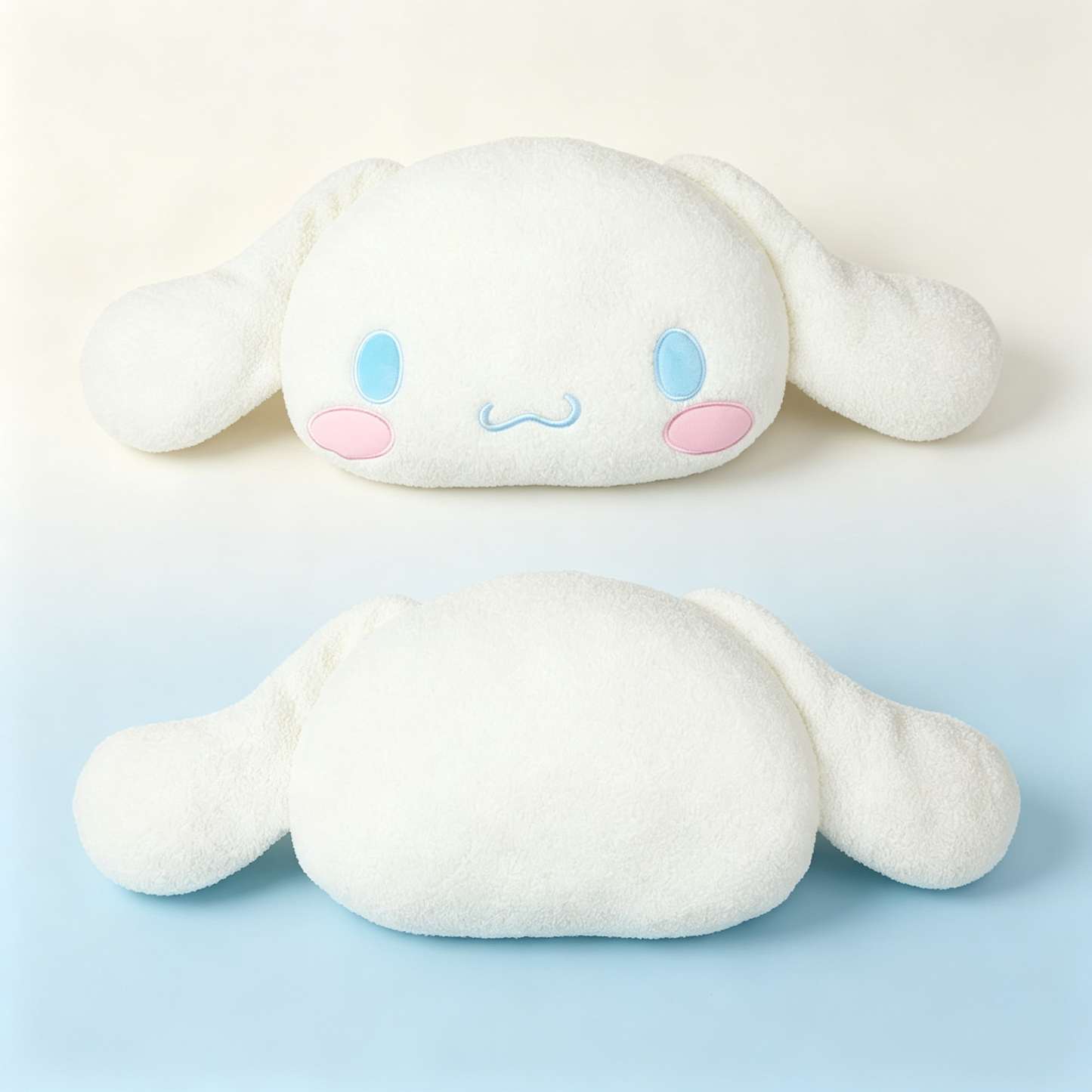 Soft Plush Character Face Throw Pillow