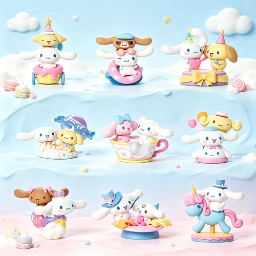 Cute Cartoon Mini Collectible Figures, Decorative Ornaments for Display &amp; Gift