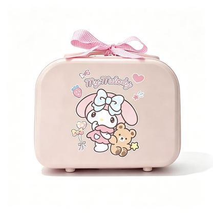 Cinnamoroll Champagne Pink Heart Mini Suitcase - 14 Inch