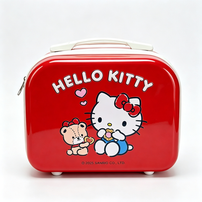 Red [Cookie] Hello Kitty Bear Storage Box, 14-inch