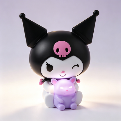 Cartoon Character Touch‑Control Night Light