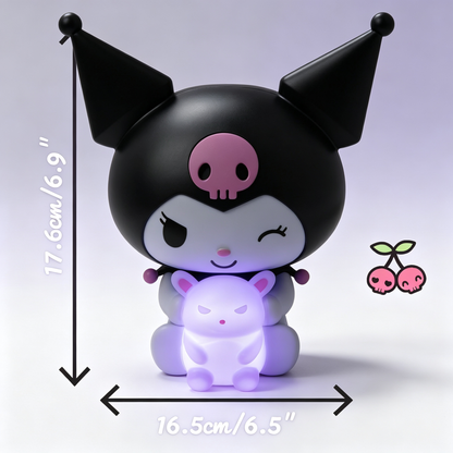 Cartoon Character Touch‑Control Night Light