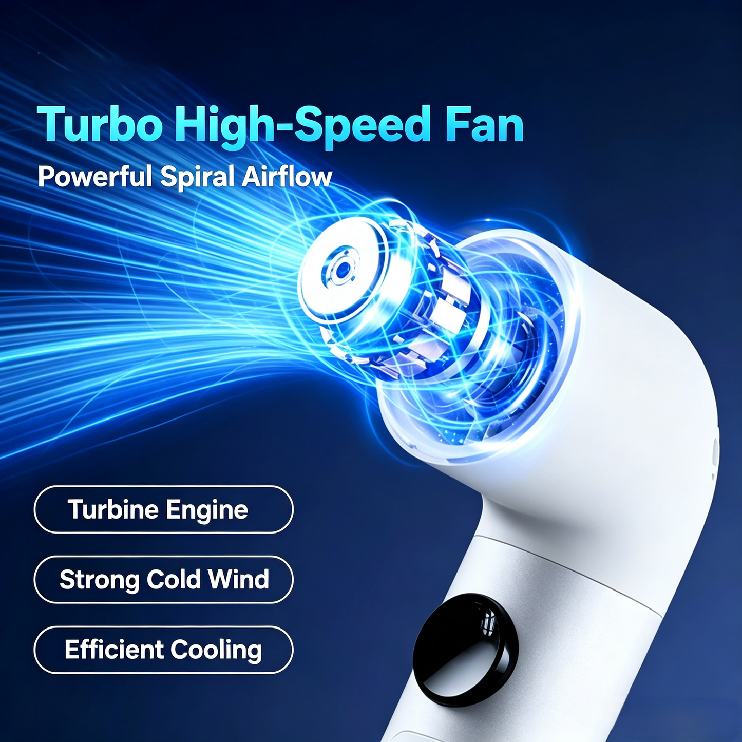 Portable Turbo Pocket Handheld Fan