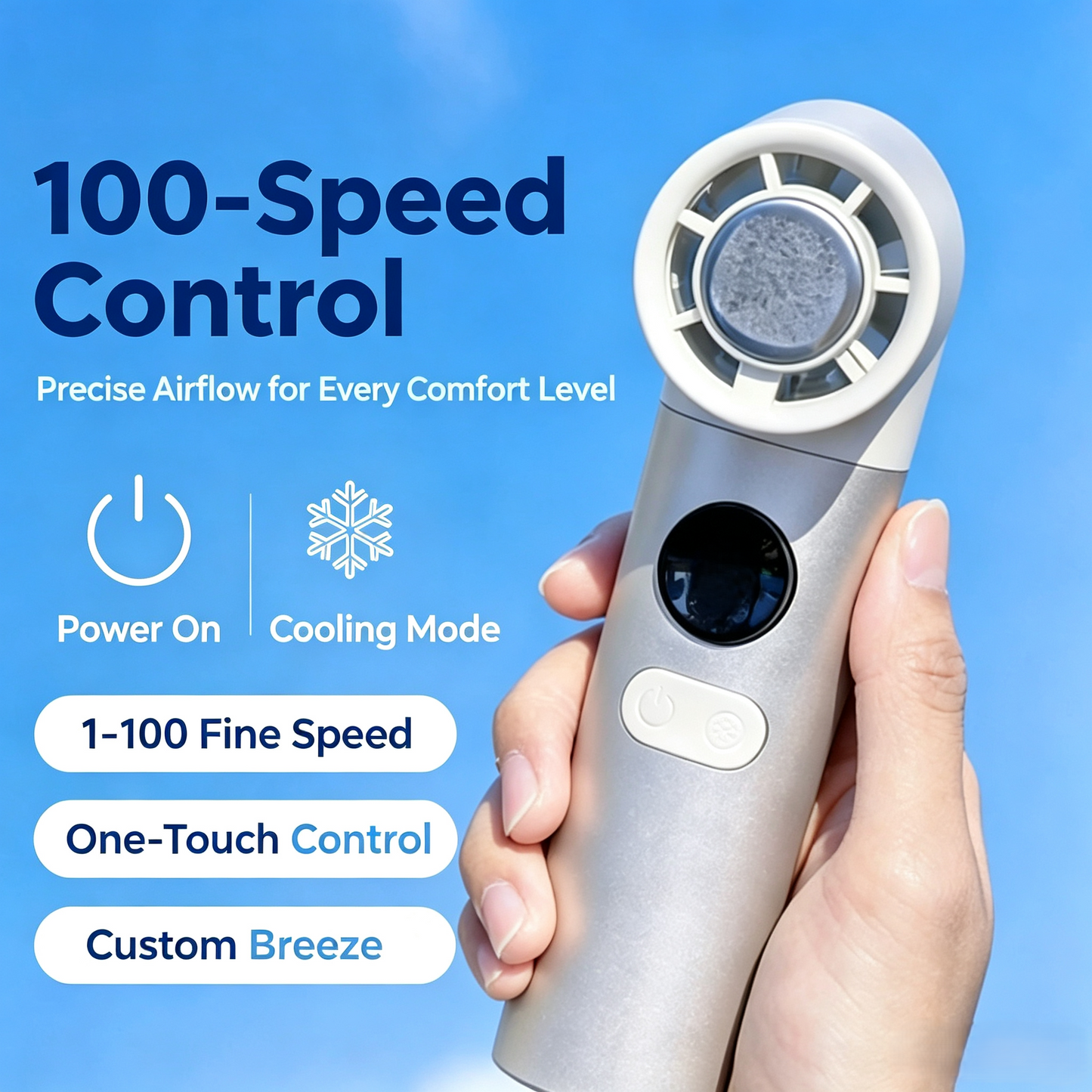 Portable Turbo Pocket Handheld Fan