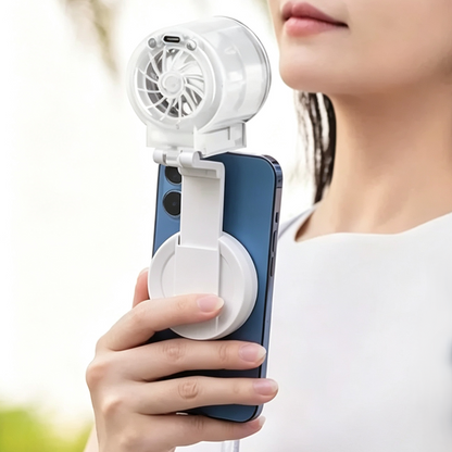 Magnetic Foldable Phone Cooling Fan