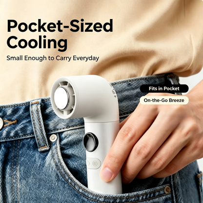 Portable Turbo Pocket Handheld Fan