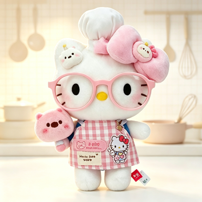 Cute Cartoon Plush Collectible Dolls, Soft Stuffed Figure for Display &amp; Gift