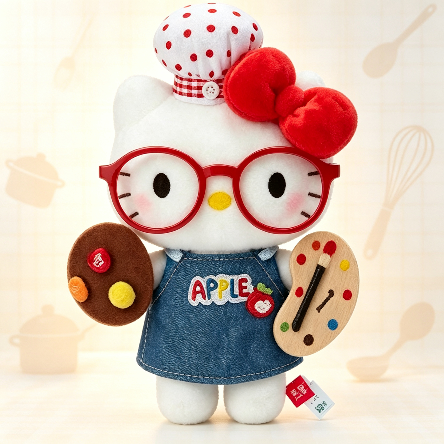 Cute Cartoon Plush Collectible Dolls, Soft Stuffed Figure for Display &amp; Gift