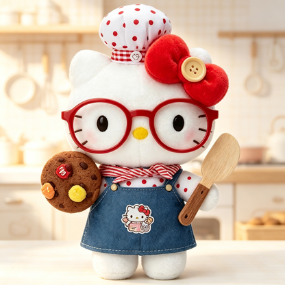 Cute Cartoon Plush Collectible Dolls, Soft Stuffed Figure for Display &amp; Gift